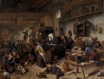 Eine Schule für Jungen und Mädchen von Jan Havickszoon Steen